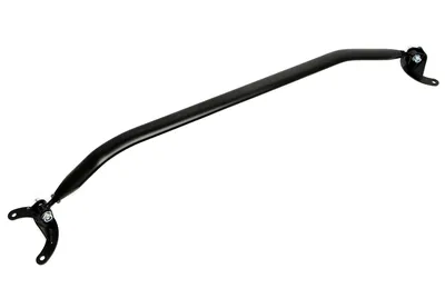 Steel dome strut black, front VW