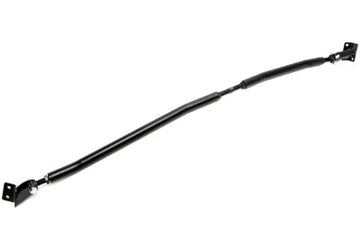Steel dome strut black, front Audi
