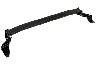 Steel dome strut black, front Audi