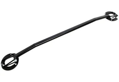 Steel strut brace, black, front BMW