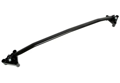 Steel dome strut black, front BMW