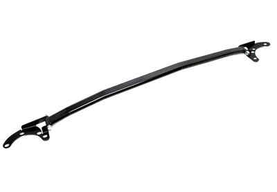 Steel dome strut black, front BMW