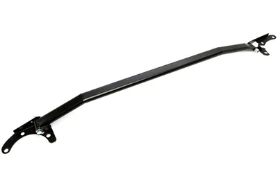 Steel dome strut black, front BMW