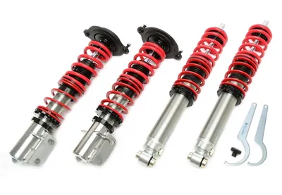 Hardness adjustable coilover suspension - Deep Version VW