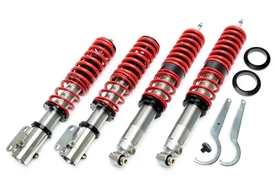Hardness adjustable coilover suspension - Deep Version VW