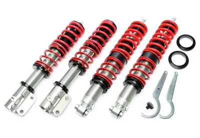 Hardness adjustable coilover suspension - Deep Version VW