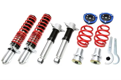 Hardness adjustable coilover suspension - Deep Version Audi · Seat · Skoda · VW
