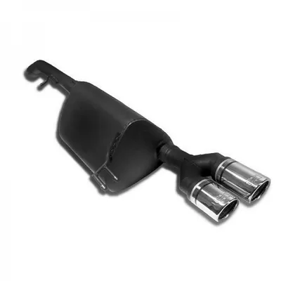 Sport exhaust tip FIAT Bravo II with CUTOUT IN BUMPER, wycięcie w zderzaku