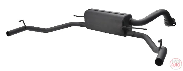 Sport exhaust tip HONDA Civic VIII