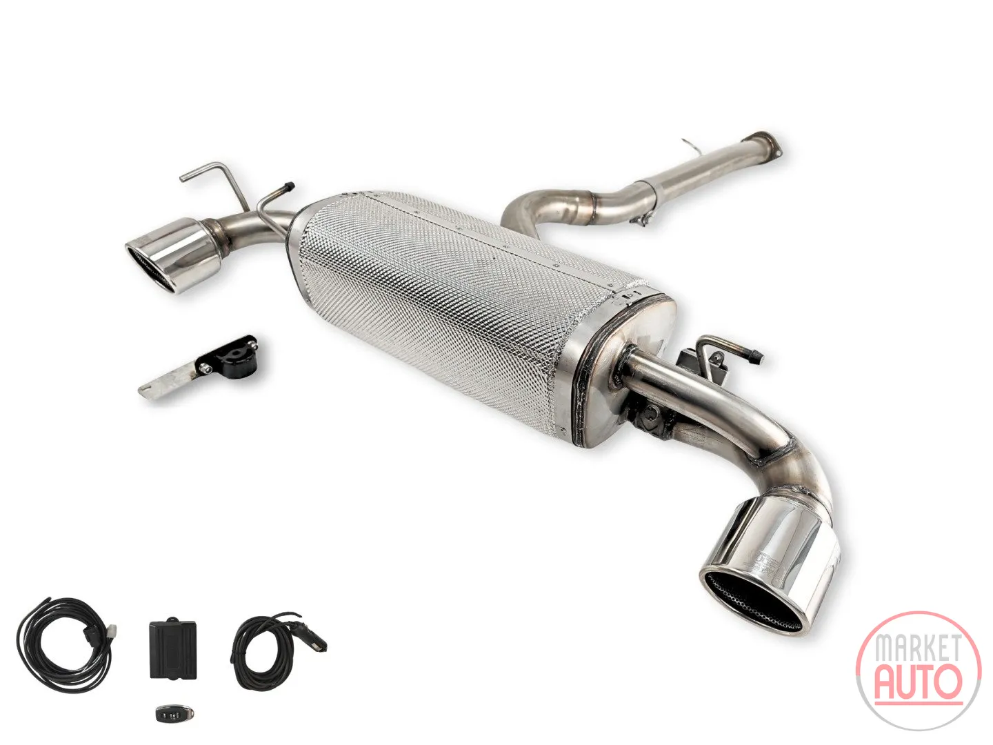 Sport exhaust tip TOYOTA YarisGR (MK1)