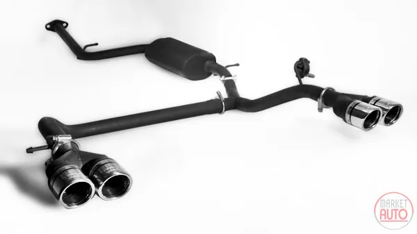 Sport exhaust tip TOYOTA IQ