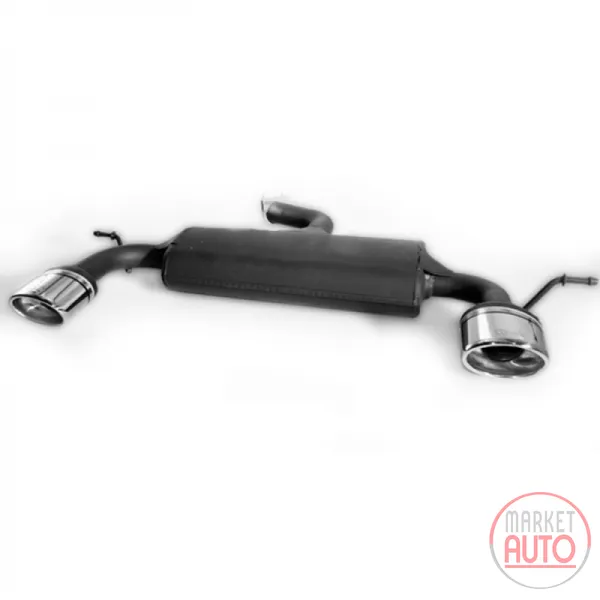 Sport exhaust tip VOLKSWAGEN Scirocco III