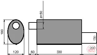 Sport muffler