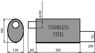 Sport muffler