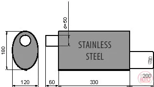 Sport muffler