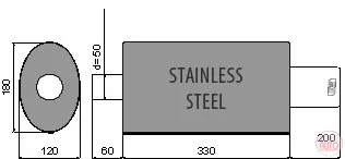 Sport muffler