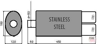 Sport muffler
