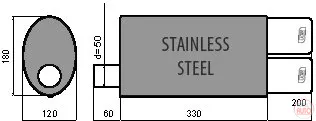 Sport muffler