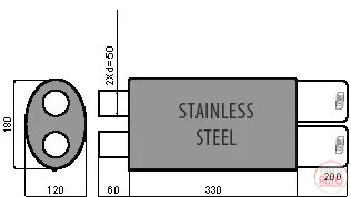 Sport muffler