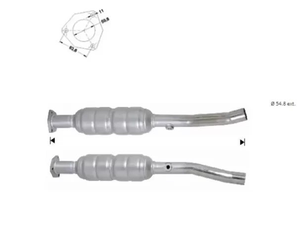 CATALYSEUR FORD GALAXY 2.0i 16V