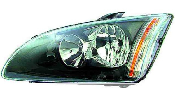 LAMPE FRONTALE GAUCHE.-H1+H7-NOIR-ELE/MAN 1480990