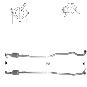 Filtre a particules MITSUBISHI ASX 1.8TD DID