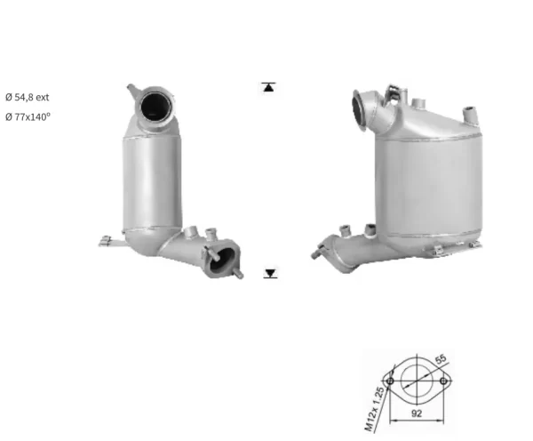 Filtre a particules MITSUBISHI GRANDIS