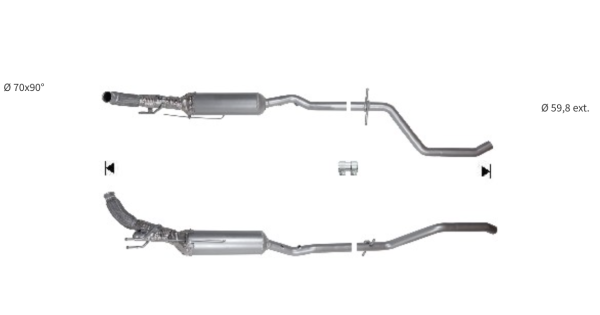 DPF CITROËN, PEUGEOT – 1608395980 1610111280