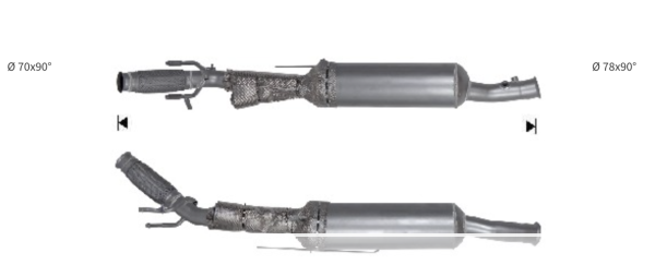 DPF CITROËN, PEUGEOT, 1609929480 1611623180