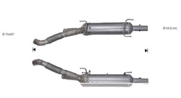 DPF CITROËN, PEUGEOT 1614073980, 1620046880,