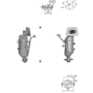 CATALYSEUR CITROEN C1