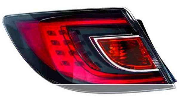 FEU ARRIÈRE GAUCHE. LED ROUGE TYPE K GS1F-51-180K