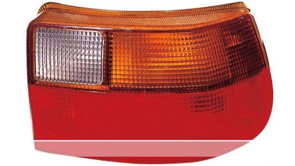 GROUPE OPTIQUE ARRIÈRE GAUCHE ROUGE FUMÉE 1223977