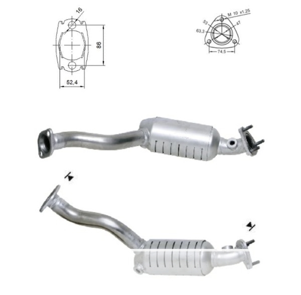 Catalyseur> 18160PWAG01, 18160PWAG02