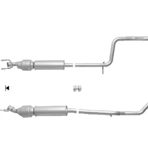 CATALYSEUR CITROËN C4 PICASSO 1.8i 16V