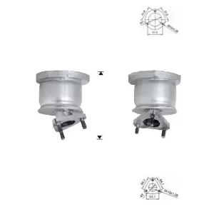 CATALYSEUR DAEWOO MATIZ 0.8i