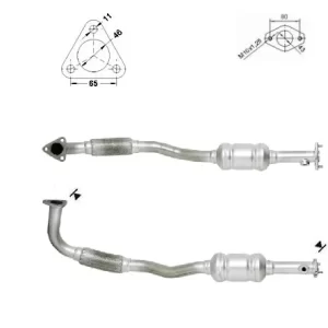 CATALYSEUR DAEWOO MATIZ 0.8i