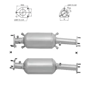 Filtre a particules HONDA CR-V 2.2TD