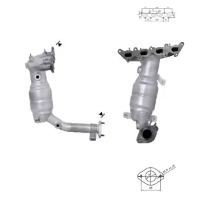 CATALYSEUR FIAT 500