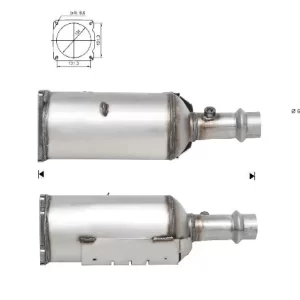DPF PEUGEOT 307 2.0TD HDI
