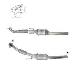 CATALYSEUR SEAT LEON 1.9TDi