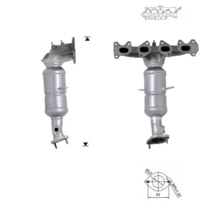 CATALYSEUR FIAT STILO 1.6