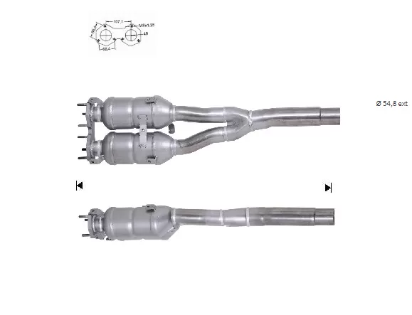 CATALYSEUR AUDI A3 Quattro 1.8i 20V