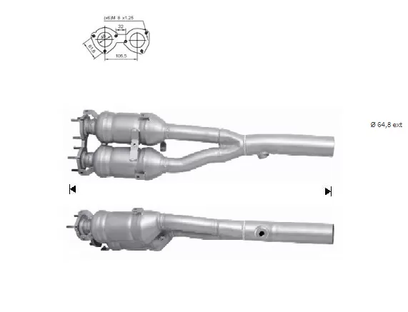 CATALYSEUR AUDI TT