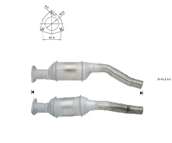 CATALYSEUR AUDI A4 1.6