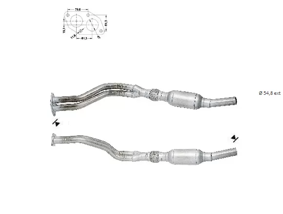 CATALYSEUR AUDI A4 1.8i 20V