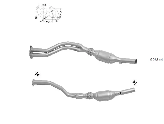 CATALYSEUR AUDI A4 1.8i 20V