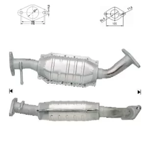 CATALYSEUR FORD COUGAR 2.0i