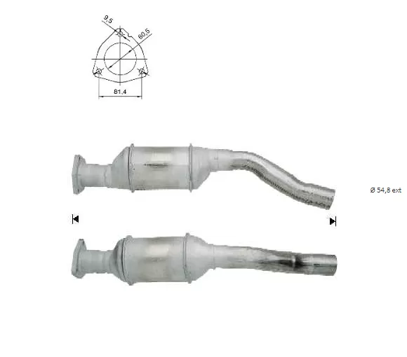 CATALYSEUR AUDI A4 1.8 20V