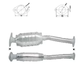 CATALYSEUR FORD MONDEO 2.5i V6